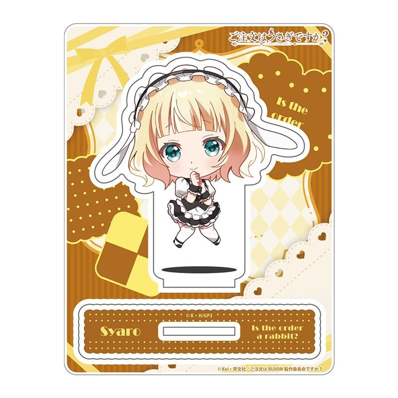 (Goods - Stand Pop) Is the Order a Rabbit? - Syaro JumpColle Acrylic Stand