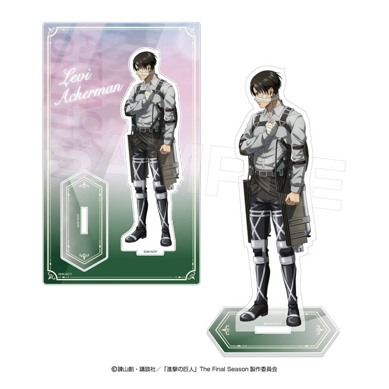 (Goods - Acrylic Stand) Attack on Titan Acrylic Stand (EMOTIONAL WIND) Levi