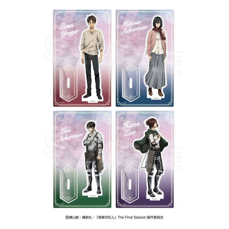 (Goods - Acrylic Stand) Attack on Titan Acrylic Stand (EMOTIONAL WIND) Levi