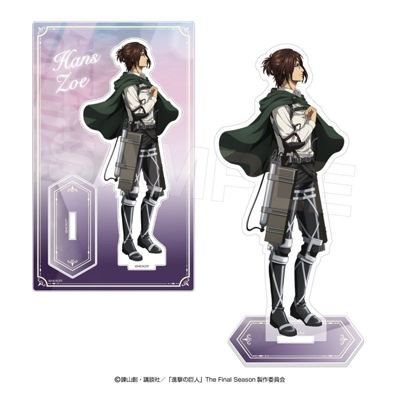 (Goods - Acrylic Stand) Attack on Titan Acrylic Stand (EMOTIONAL WIND) Hange