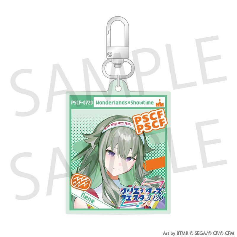 (Goods - Keychain) Hatsune Miku: Colorful Stage! Creators Festa 2026 Acrylic Keychain Nene Kusanagi