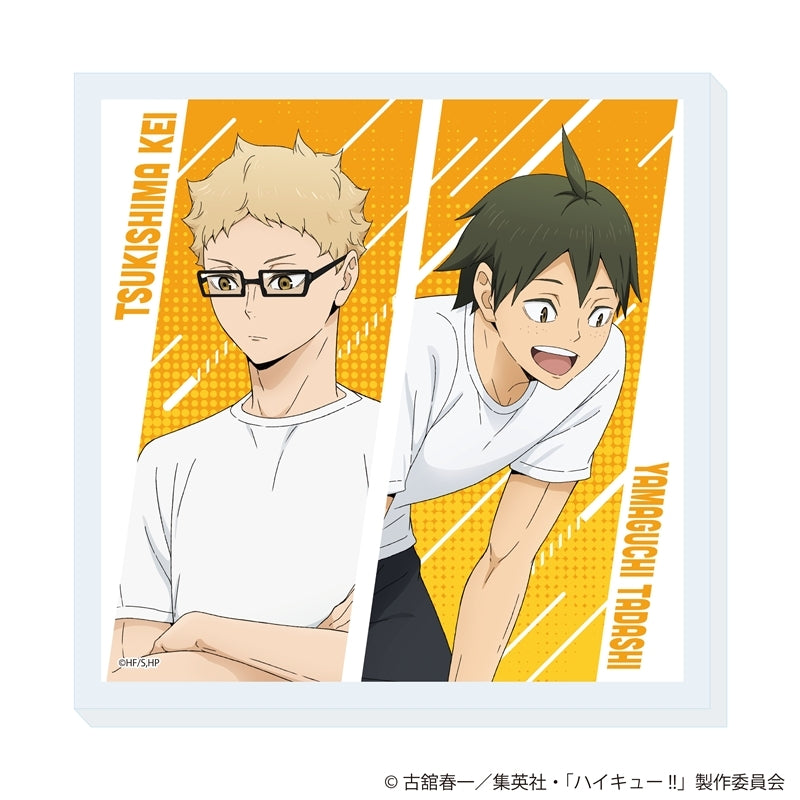 (Goods - Coaster) Haikyu!! Acrylic Coaster feat. Exclusive Art - Interval Ver. Kei Tsukishima & Tadashi Yamaguchi