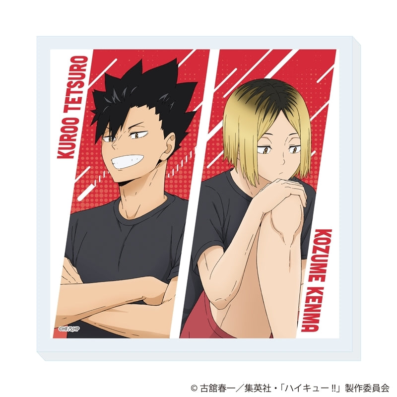 (Goods - Coaster) Haikyu!! Acrylic Coaster feat. Exclusive Art - Interval Ver. Tetsuro Kuroo & Kenma Kozume