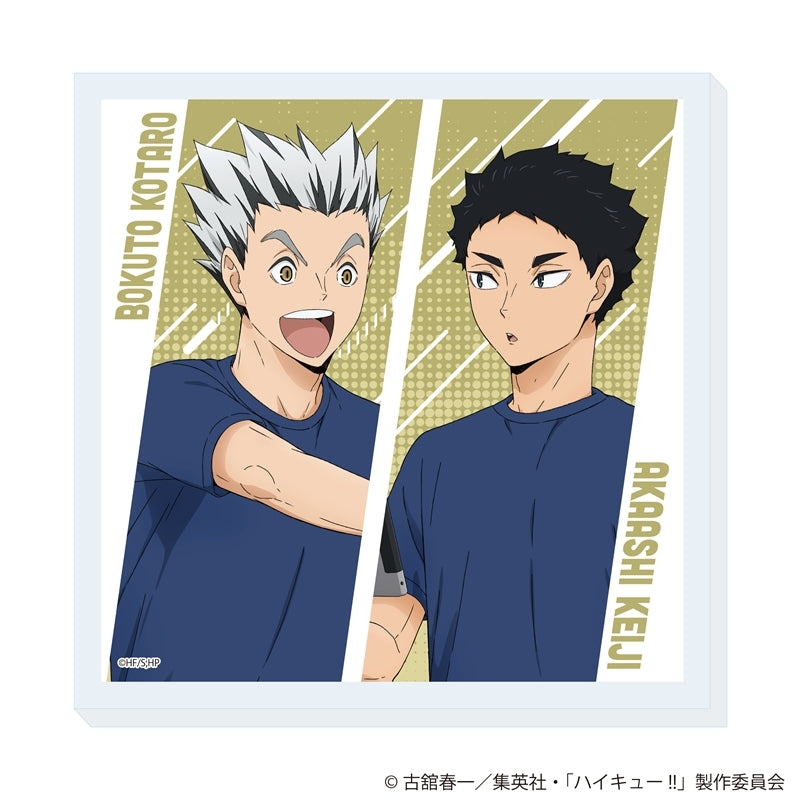 (Goods - Coaster) Haikyu!! Acrylic Coaster feat. Exclusive Art - Interval Ver. Kotaro Bokuto & Keiji Akaashi