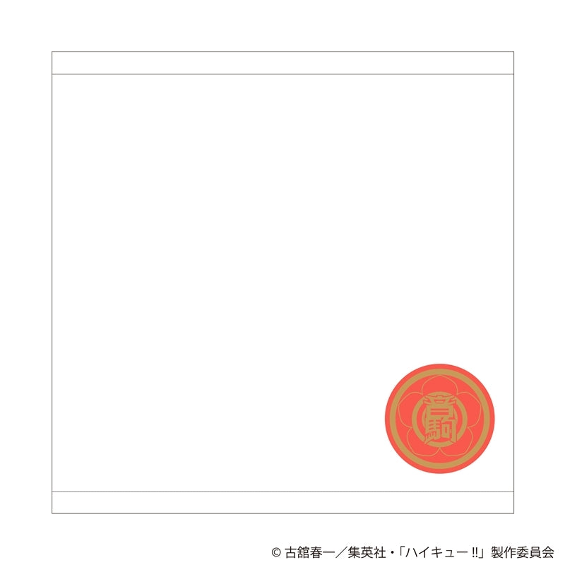 (Goods - Handkerchief) Haikyu!! Embroidered Handkerchief School Emblem Ver. Nekoma High