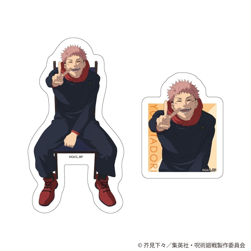 (Goods - Sticker) Jujutsu Kaisen Sticker Set of 2 Class Photo Yuji Itadori