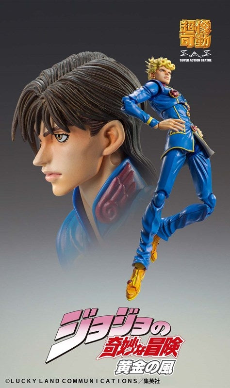 (Action Figure) JoJo's Bizarre Adventure Super Action Statue Part 5 Giorno Giovanna Second (Re-release)