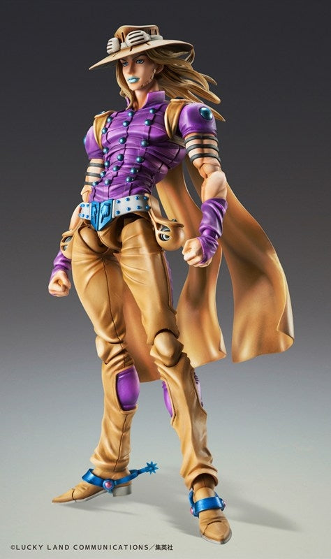 (Action Figure) Super Action Statue JoJo's Bizarre Adventure Part.VII Steel Ball Run Gyro Zeppeli Ver1.5 (Re-release)