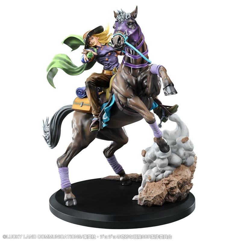 (Figure) Anime "Steel Ball Run JoJo's Bizarre Adventure" Chozo Art Collection Gyro Zeppeli & Valkyrie