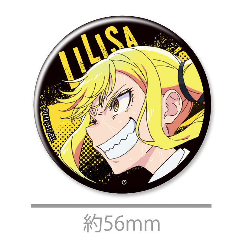 (Goods - Badge) Rock Is a Lady's Modesty Button Badge Set of 4