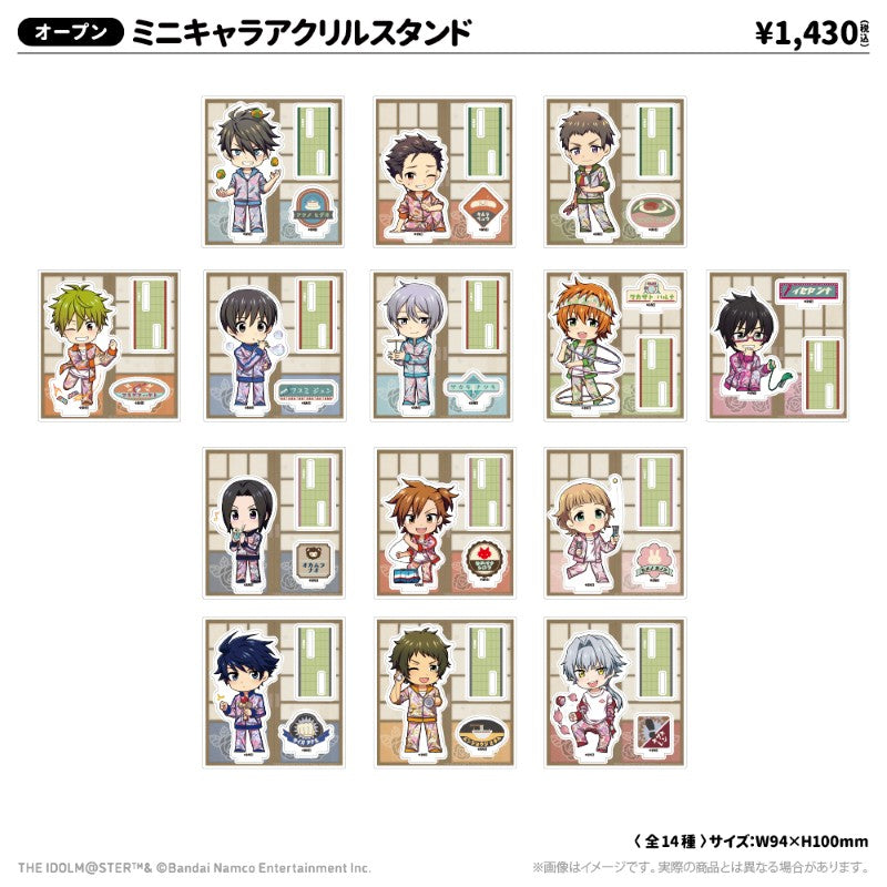 (Goods - Acrylic Stand) THE IDOLM@STER SideM Chibi Acrylic Stand Hayato Akiyama Retrose Party ver.