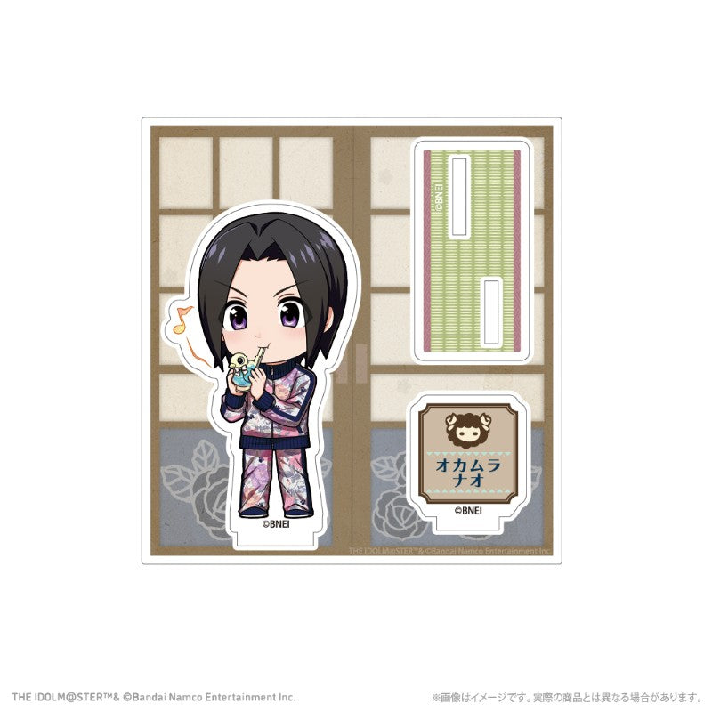 (Goods - Acrylic Stand) THE IDOLM@STER SideM Chibi Acrylic Stand Nao Okamura Retrose Party ver.