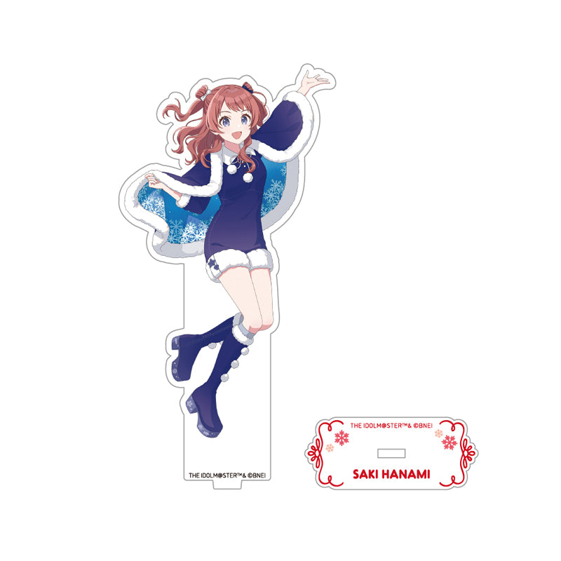 (Goods - Acrylic Stand) Gakuen iDOLM@STER Exclusive Art Acrylic Stand Saki Hanami Hatsuboshi Paradise ver.