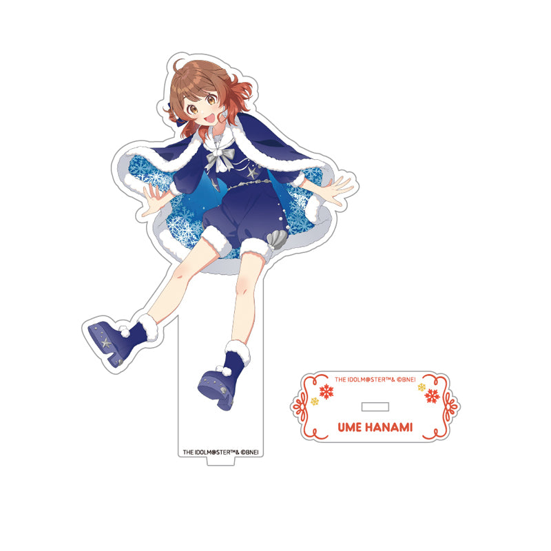 (Goods - Acrylic Stand) Gakuen iDOLM@STER Exclusive Art Acrylic Stand Ume Hanami Hatsuboshi Paradise ver.