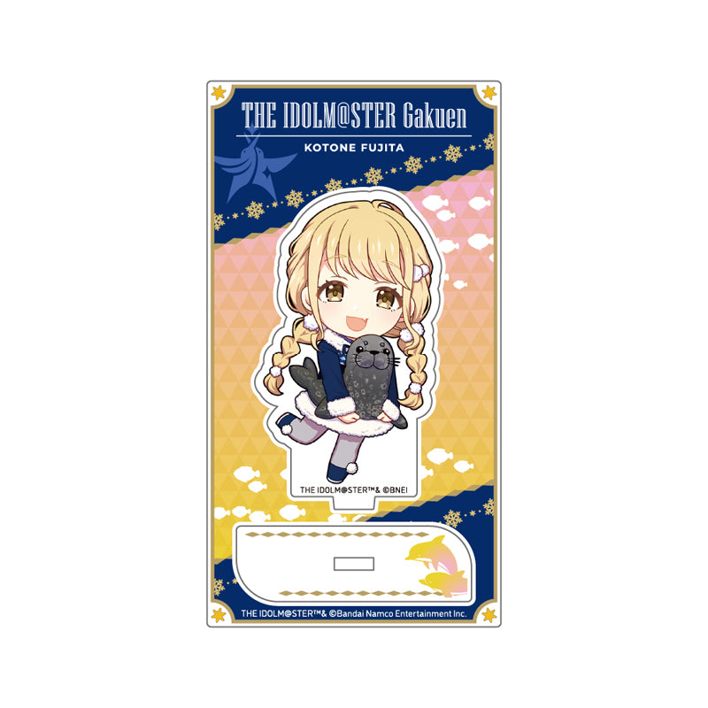 (Goods - Acrylic Stand) Gakuen iDOLM@STER Chibi Acrylic Stand Kotone Fujita Hatsuboshi Paradise ver.