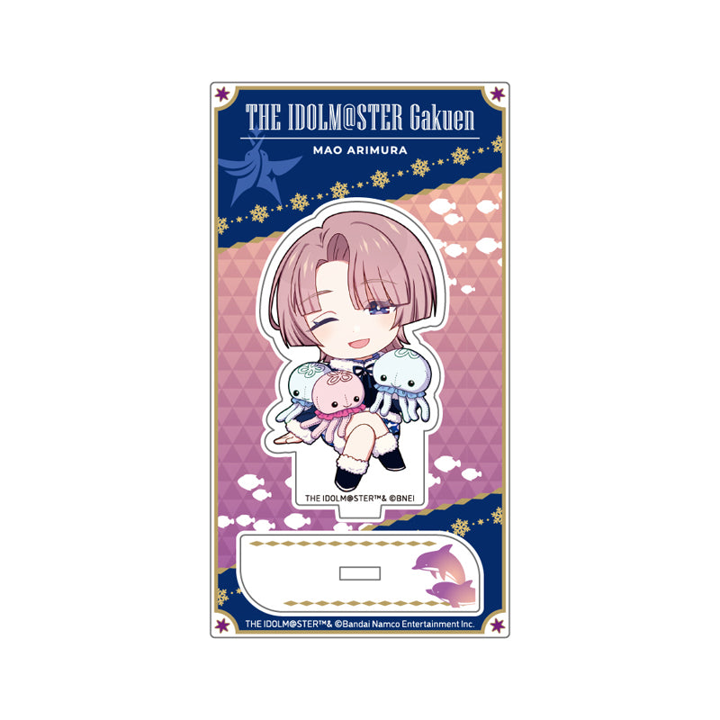 (Goods - Acrylic Stand) Gakuen iDOLM@STER Chibi Acrylic Stand Mao Arimura Hatsuboshi Paradise ver.