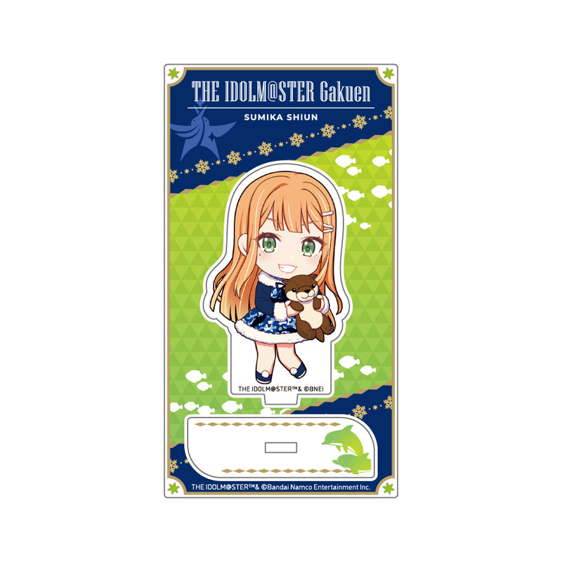 (Goods - Acrylic Stand) Gakuen iDOLM@STER Chibi Acrylic Stand Sumika Shiun Hatsuboshi Paradise ver.