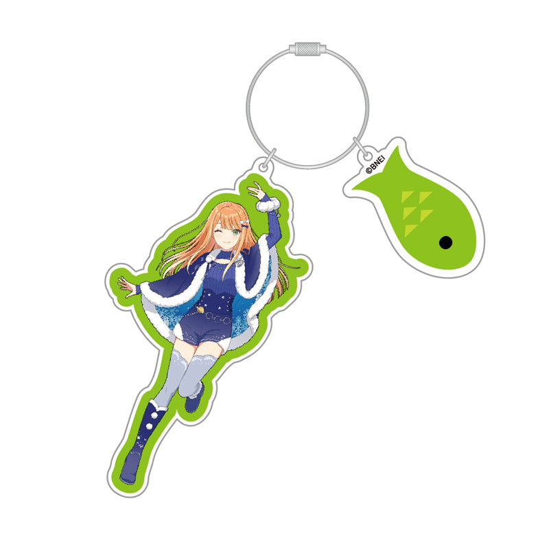 (Goods - Keychain) Gakuen iDOLM@STER Acrylic Keychain Sumika Shiun Hatsuboshi Paradise ver.
