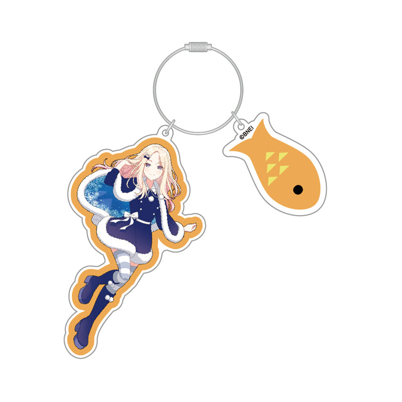 (Goods - Keychain) Gakuen iDOLM@STER Acrylic Keychain Sena Juo Hatsuboshi Paradise ver.