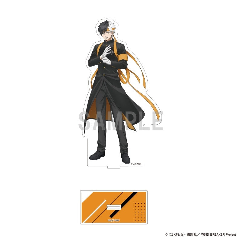 (Goods - Stand Pop) WIND BREAKER BIG Acrylic Stand Haruka Sakura Japanese Cheering Squad ver.