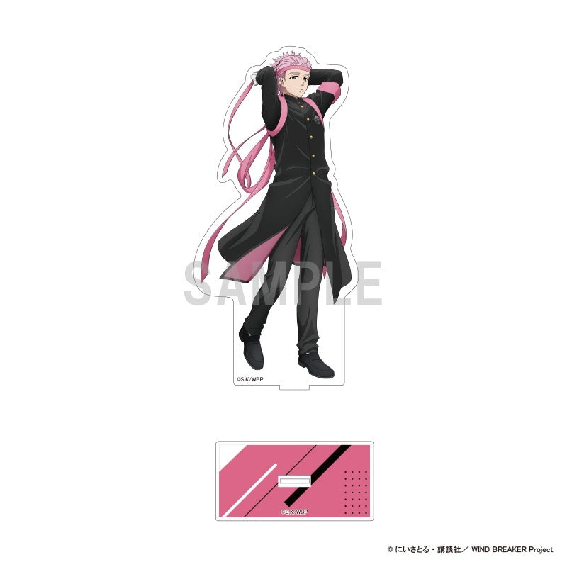 (Goods - Stand Pop) WIND BREAKER BIG Acrylic Stand Mitsuki Kiryu Japanese Cheering Squad ver.