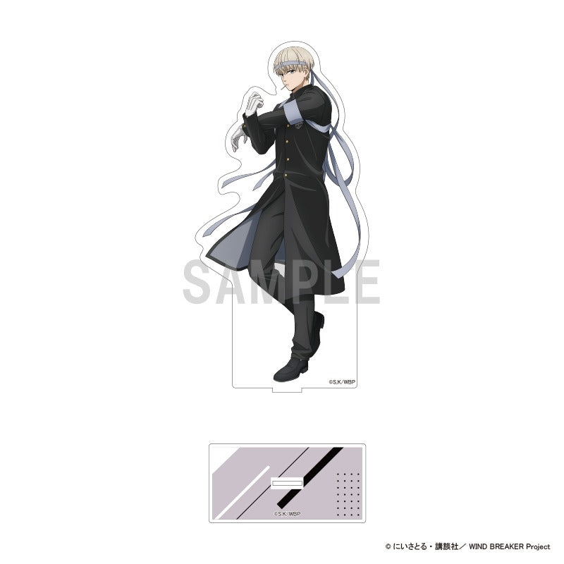 (Goods - Stand Pop) WIND BREAKER BIG Acrylic Stand Ren Kaji Japanese Cheering Squad ver.