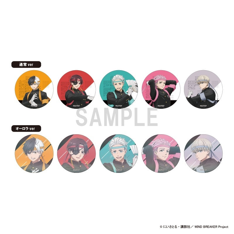 (1BOX=10)(Goods - Badge) WIND BREAKER Button Badge Collection Japanese Cheering Squad ver.