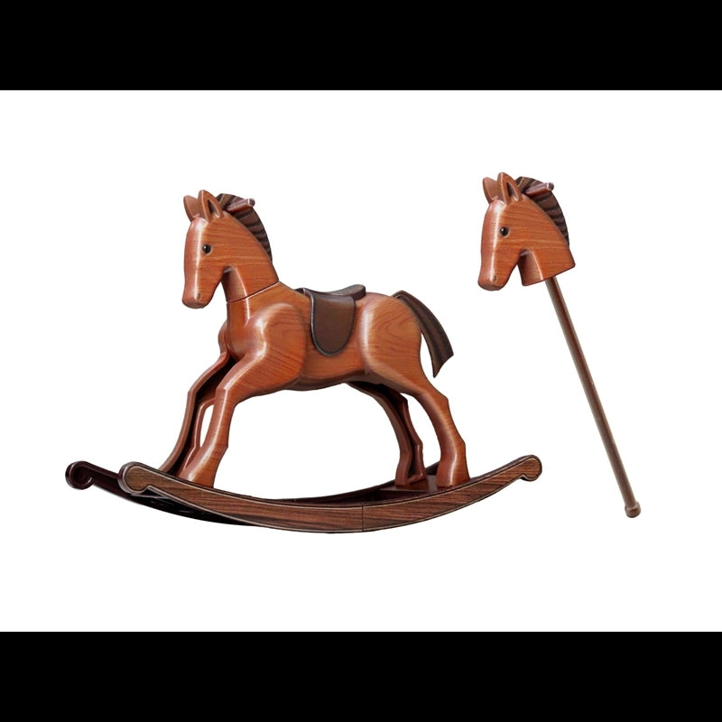 (Plastic Model Kit) Puripura Figure Antique Rocking Horse