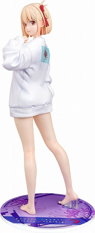 (Bishojo Figure) Lycoris Recoil Chisato Nishikigi: Oversized Sweatshirt Ver. 1/7 Complete Figure