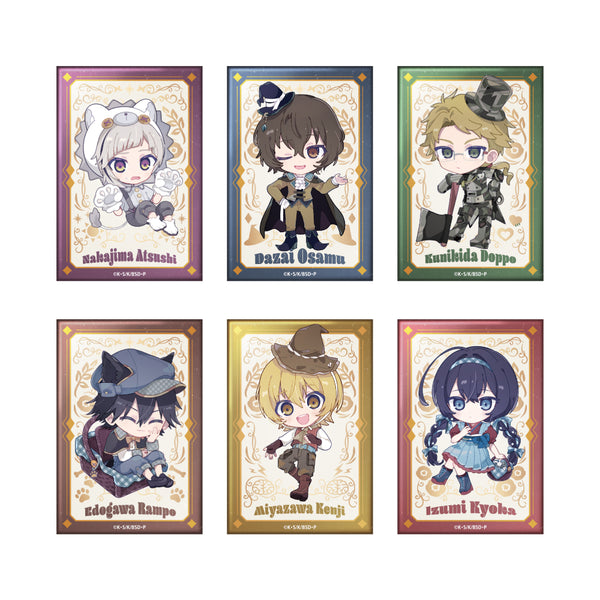 (1BOX=10) (Goods - Badge) Bungo Stray Dogs Fairy Tale Series Square Button Badge