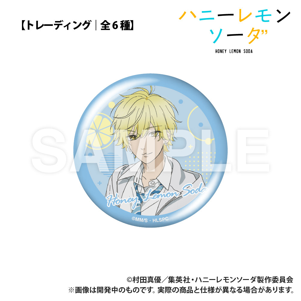 (1BOX=6)(Goods - Badge) Honey Lemon Soda Trading Button Badge
