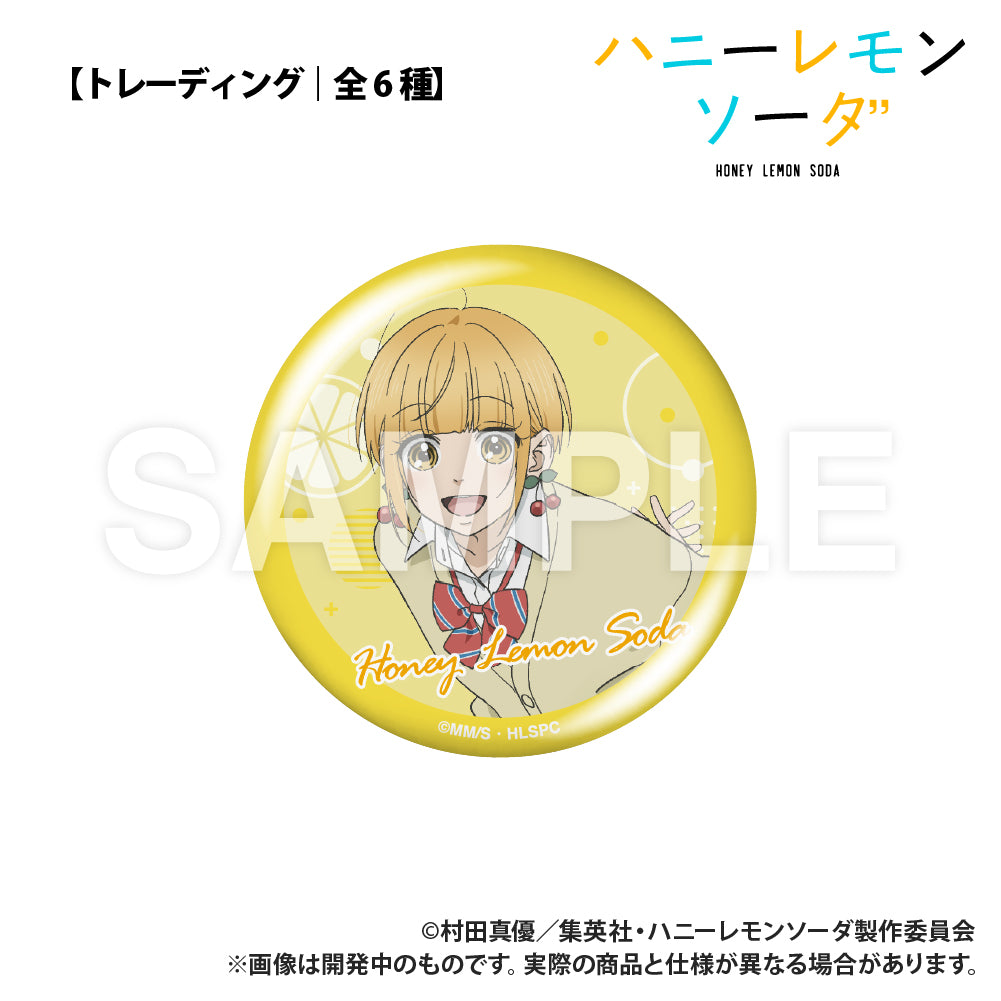 (1BOX=6)(Goods - Badge) Honey Lemon Soda Trading Button Badge