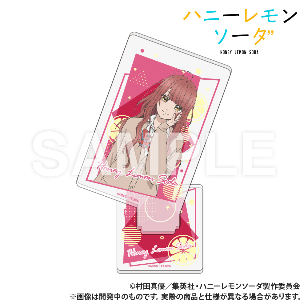 (Goods - Acrylic Stand) Honey Lemon Soda Playing Card-shaped Acrylic Collection Serina Kanno