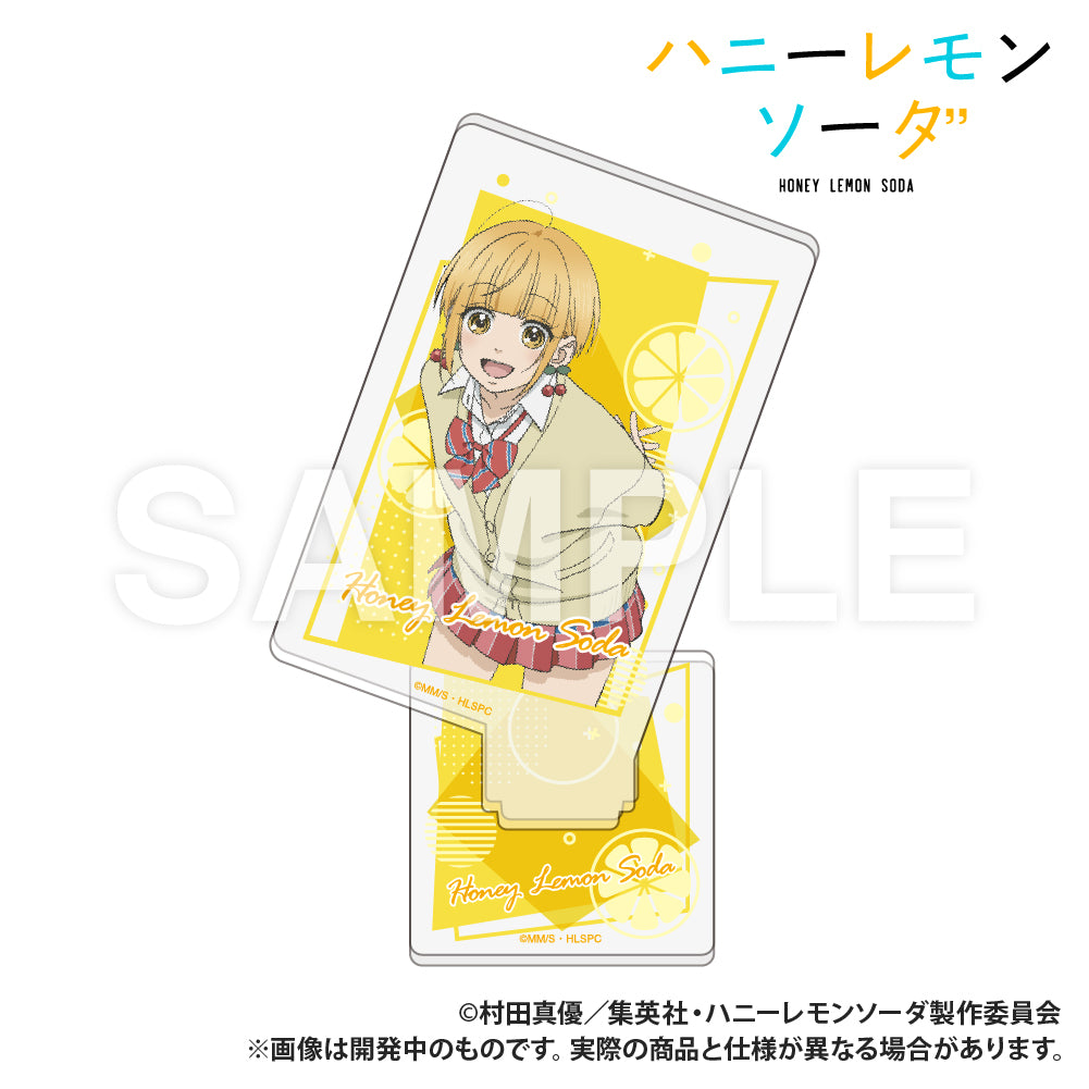 (Goods - Acrylic Stand) Honey Lemon Soda Playing Card-shaped Acrylic Collection Ayumi Endo