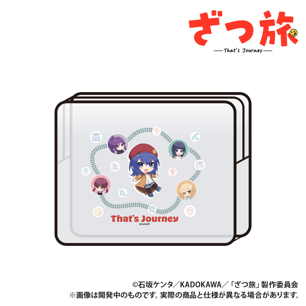 (Goods - Pouch) Zatsu Tabi: That's Journey Vinyl Clear Pouch