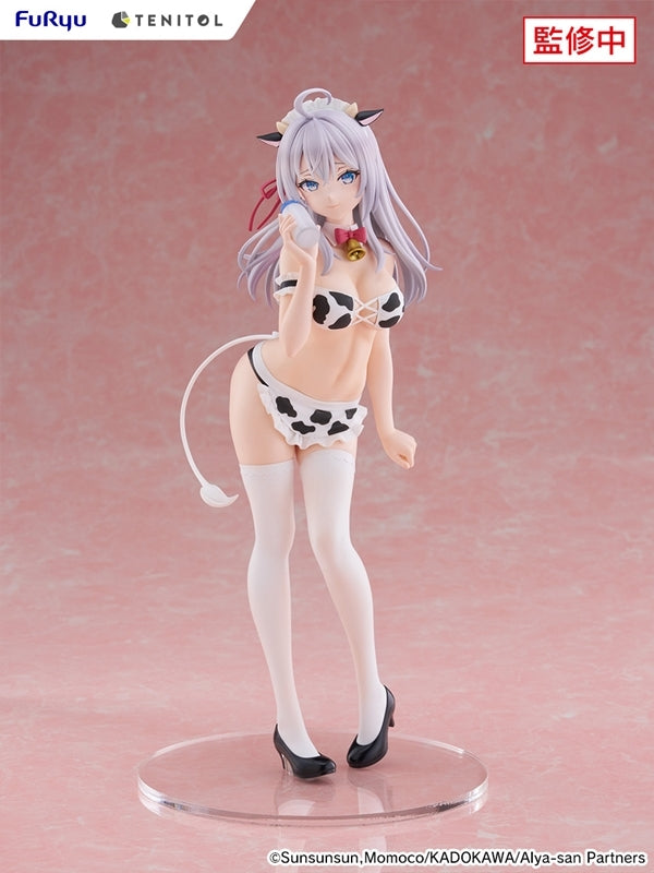 (Bishojo Figure) TENITOL TALL Alya Sometimes Hides Her Feelings in Russian Alya Cow Costume ver. Complete Figure
