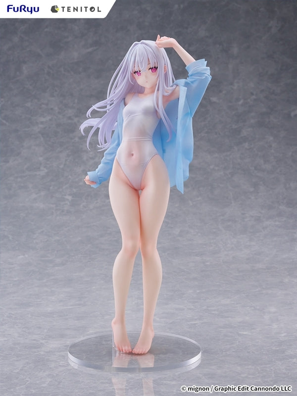 (Bishojo Figure) TENITOL TALL MIGNON WORKS shiro Swimsuit ver. Complete Figure