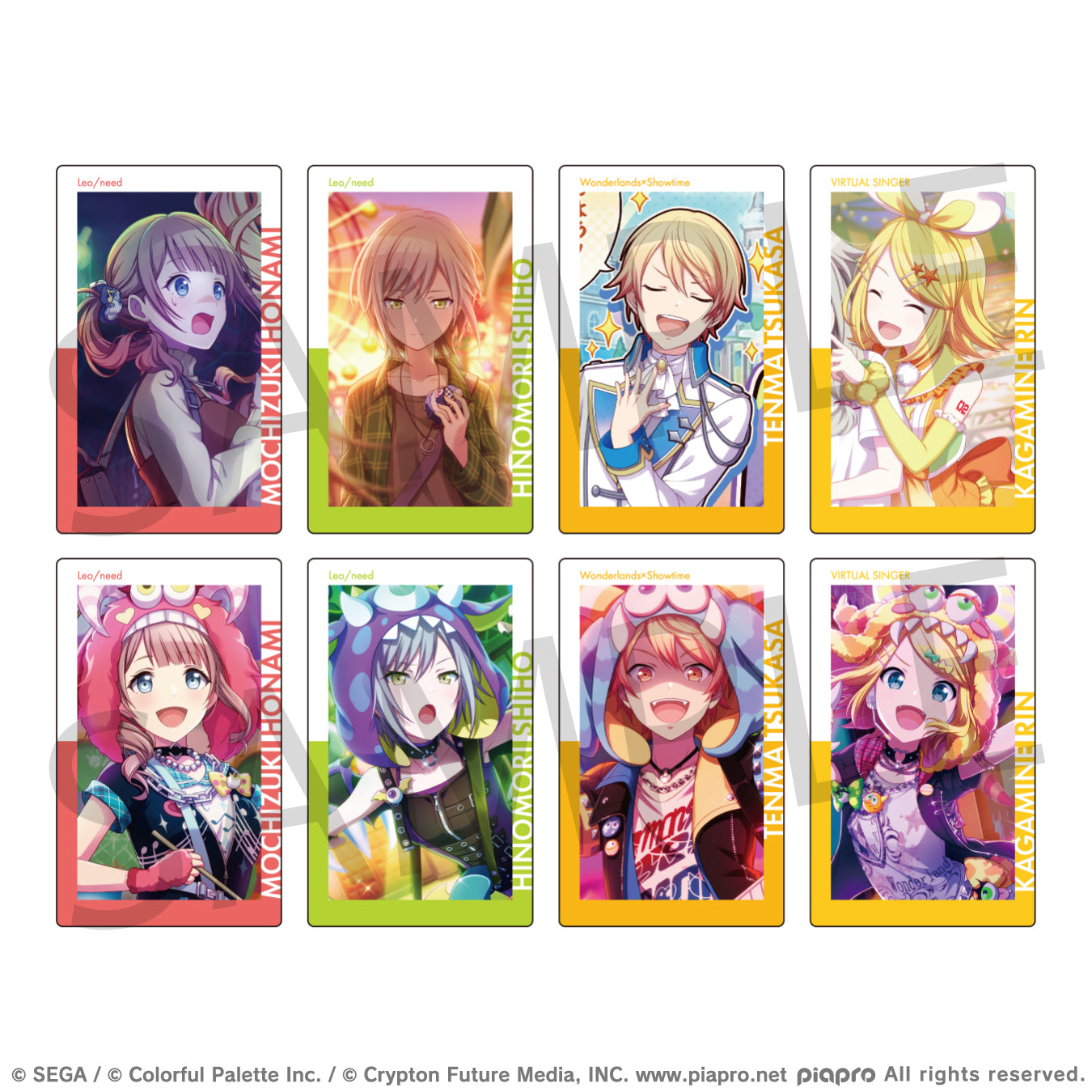 (1BOX=10)(Goods - Card) Hatsune Miku: Colorful Stage! ePick card series Vol.3 B