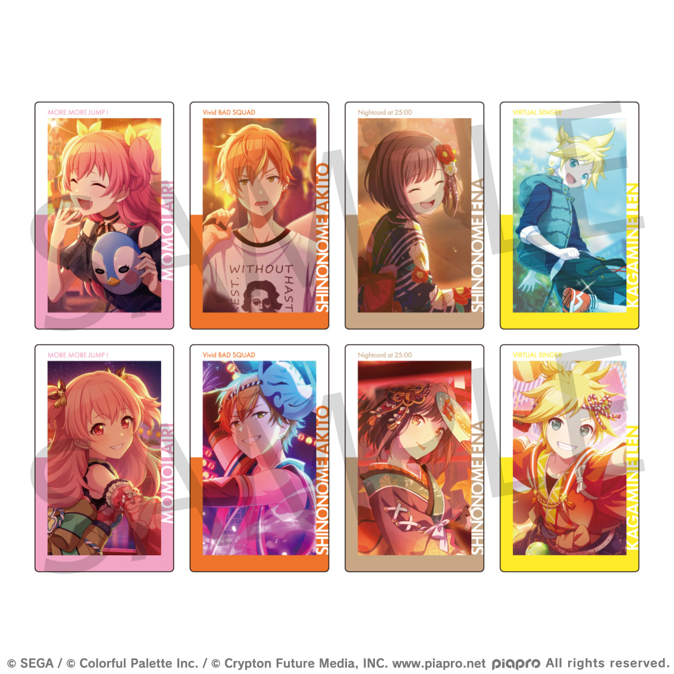 (1BOX=10)(Goods - Card) Hatsune Miku: Colorful Stage! ePick card series Vol.4 C