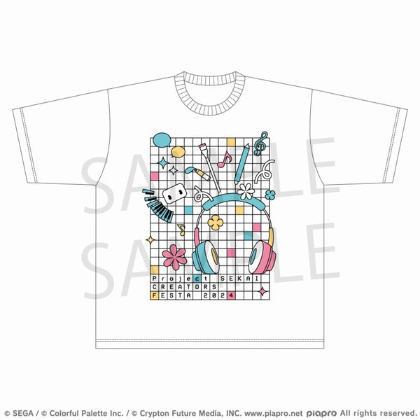 (Goods - Shirt) Hatsune Miku: Colorful Stage! Project SEKAI Creators Festa 2024 in Niconico Chokaigi T-shirt