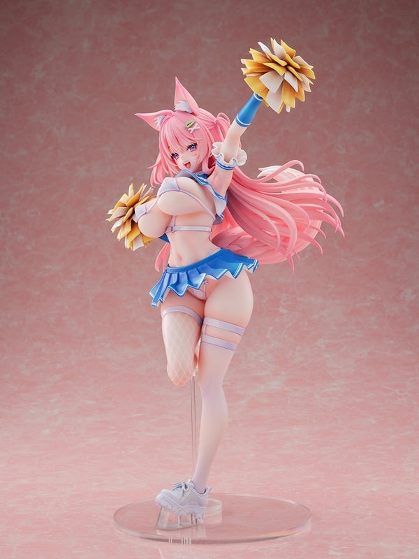 (Bishojo Figure) UnderWears7 Animal Ears Cheerleader Girl illustration by Yatanuki Kei 1/5.5 Complete Figure