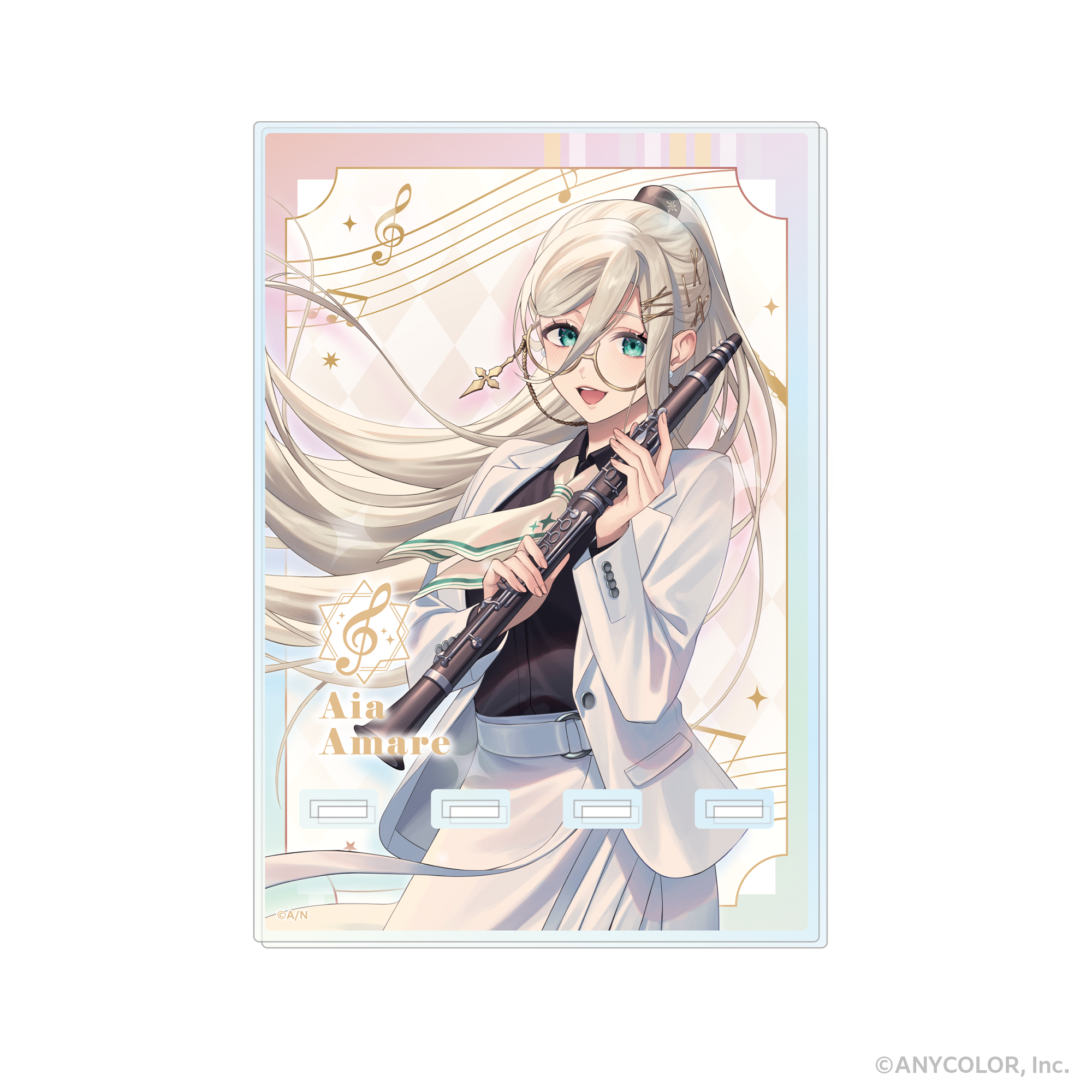 (Goods - Acrylic Stand) NIJISANJI ILUNA Acrylic Smartphone Stand Aia Amare