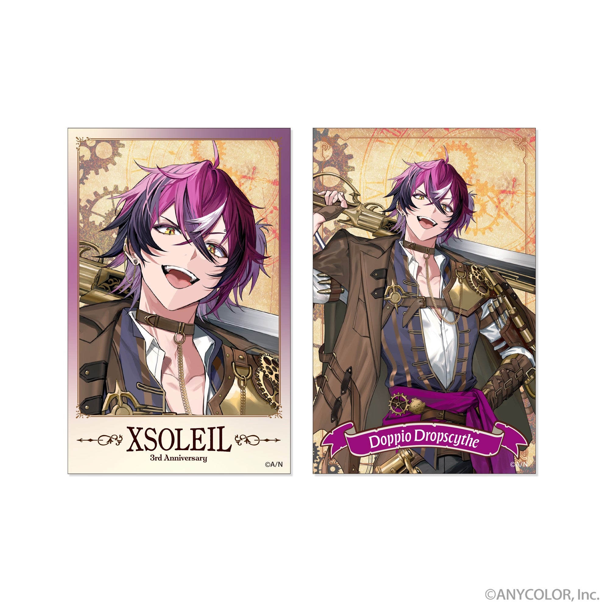 (Goods - Card) XSOLEIL Photo Style Card Set of 2 Doppio Dropscythe