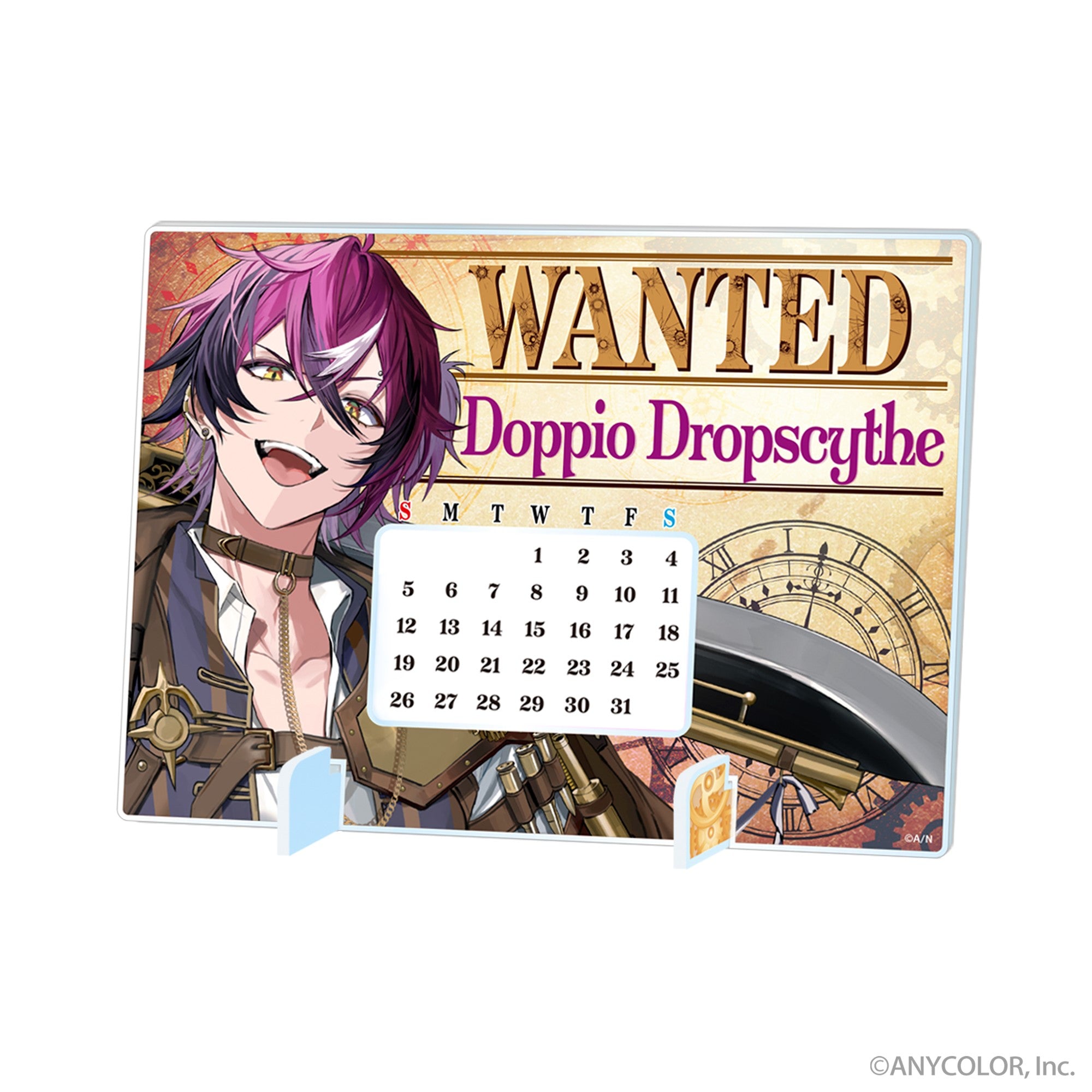 (Goods - Calendar) XSOLEIL Acrylic Perpetual Calendar Doppio Dropscythe