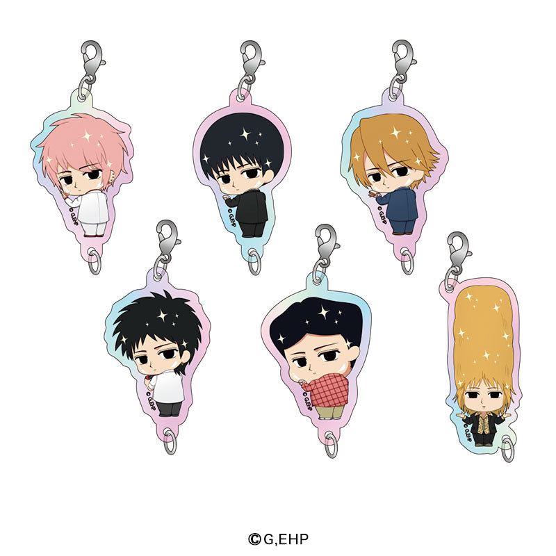 (1BOX=6)(Goods - Charm) Everyday Host Shining Iridescent Trading Connectable Iridescent Charm (6 Types Total)