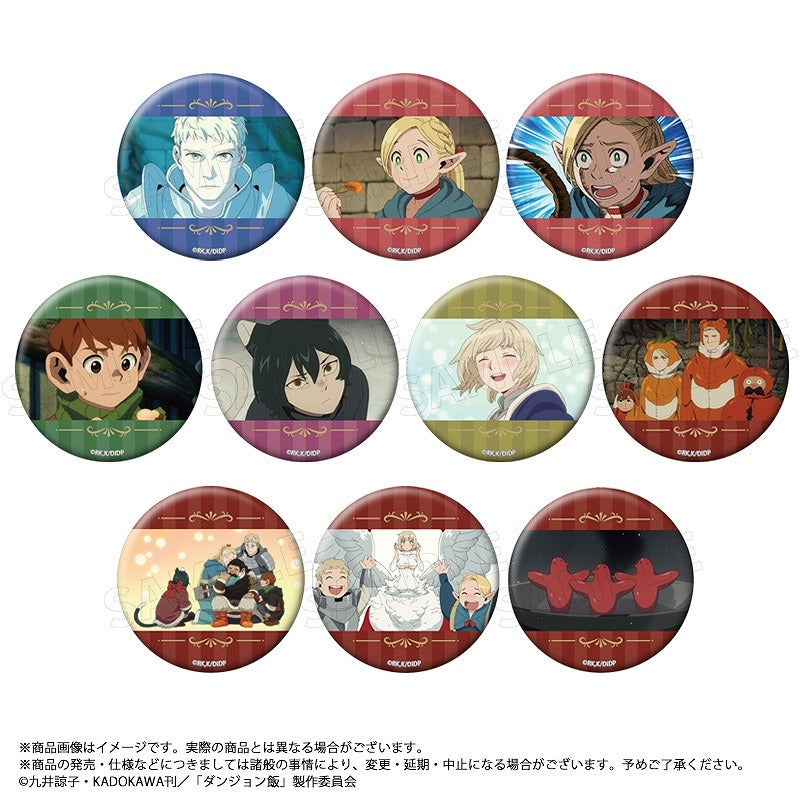 (1BOX=10)(Goods - Badge) TV Anime Delicious in Dungeon Trading Button Badge Vol. 1
