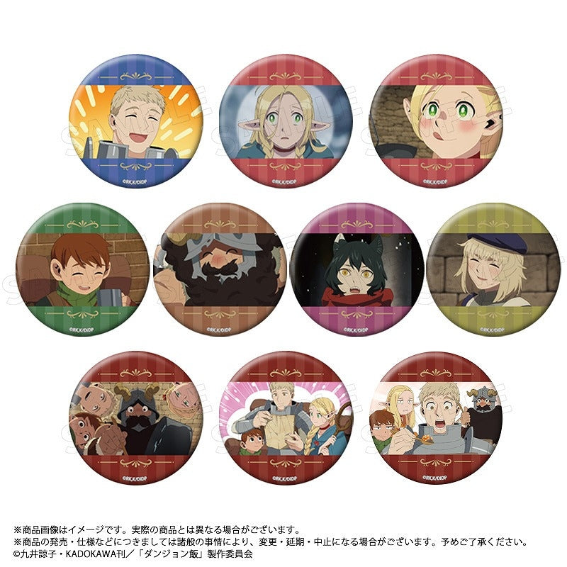 (1BOX=10)(Goods - Badge) TV Anime Delicious in Dungeon Trading Button Badge Vol. 2