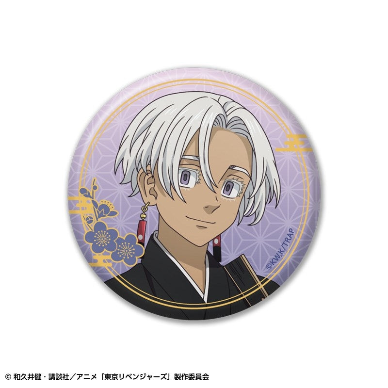 (1BOX=6)(Goods - Badge) TV Anime Tokyo Revengers Trading Foil-stamped Matte Button Badge Casual ver.