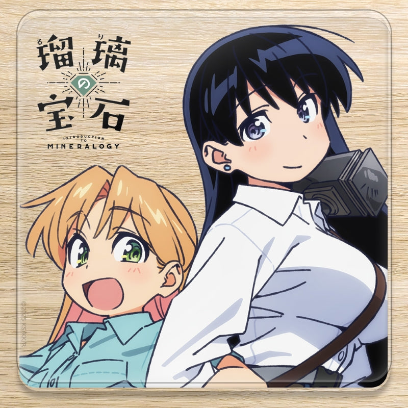 (Goods - Coaster) Ruri Rocks Acrylic Coaster (w/ Stand) Ruri & Nagi Teaser Visual ver.