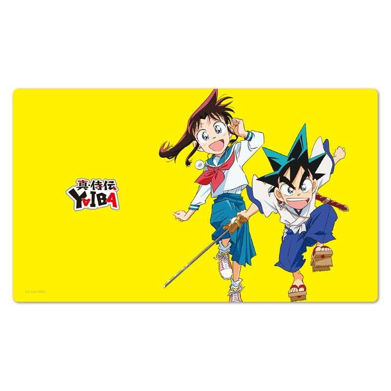 (Goods - Mat) Yaiba: Samurai LegendCharacter Rubber Mat Yaiba & Sayaka